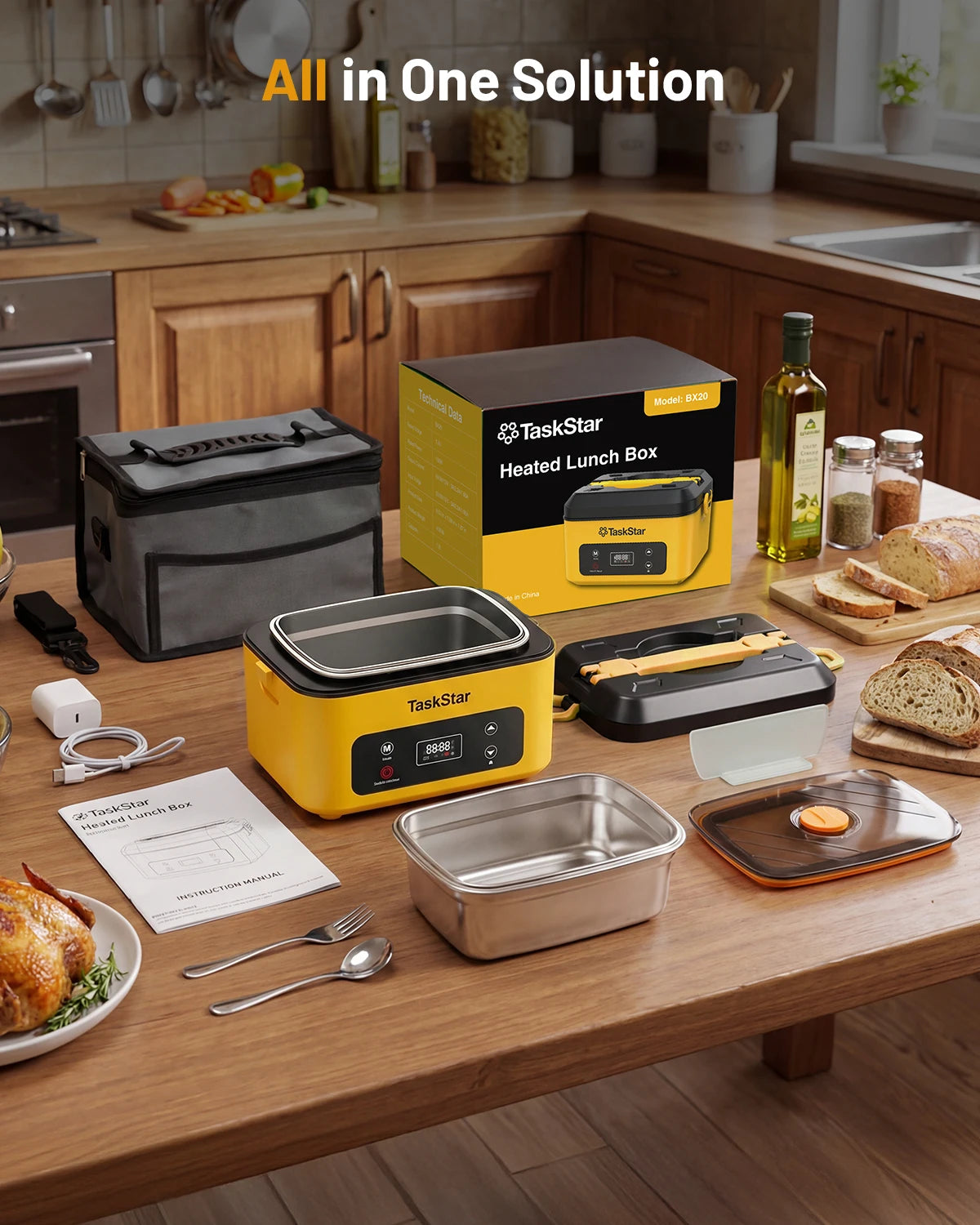 Electric Lunch Box 1.2L