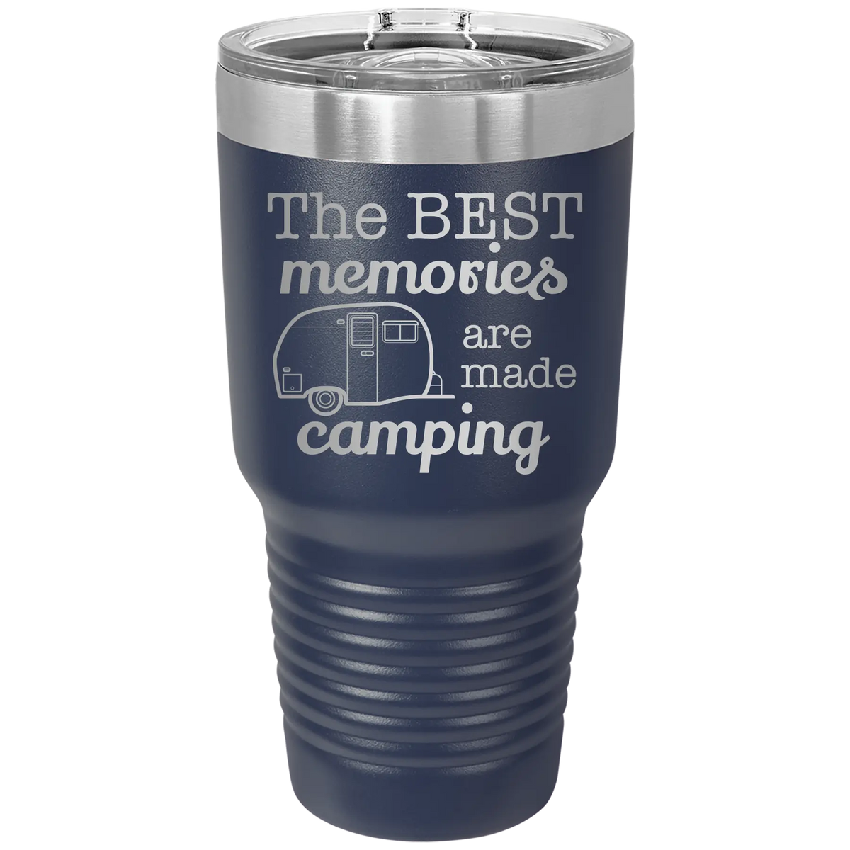 Camping 30 oz Tumbler | Navy