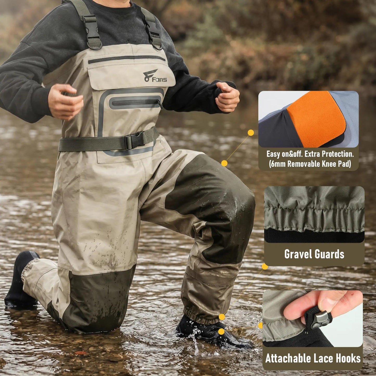 Fishing Chest Waders for Men and Women