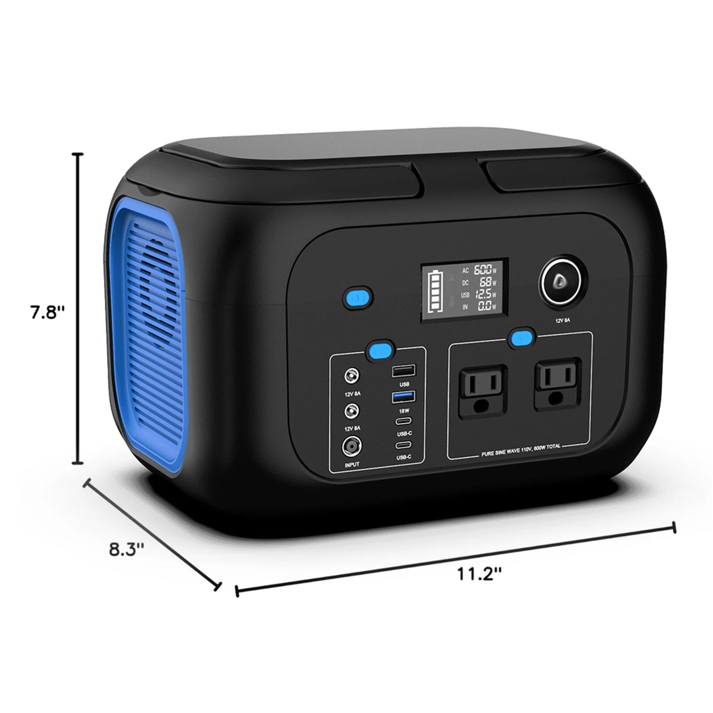 Portable Power Station Solar Generator Storage