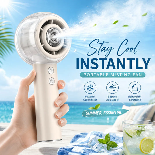 Misting  Handheld Fan