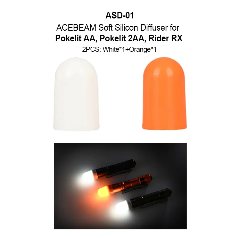 Flashlight Pokelit AA Rechargeable