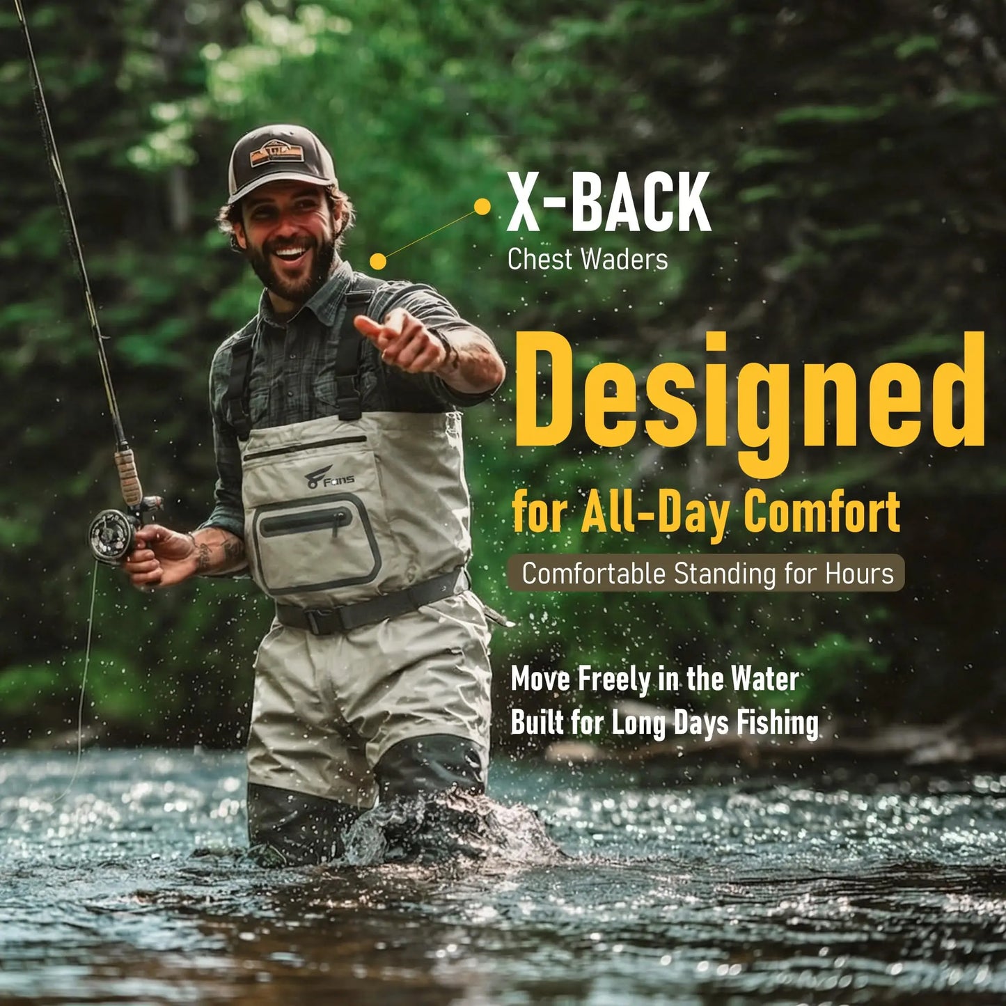 Fishing Chest Waders for Men and Women