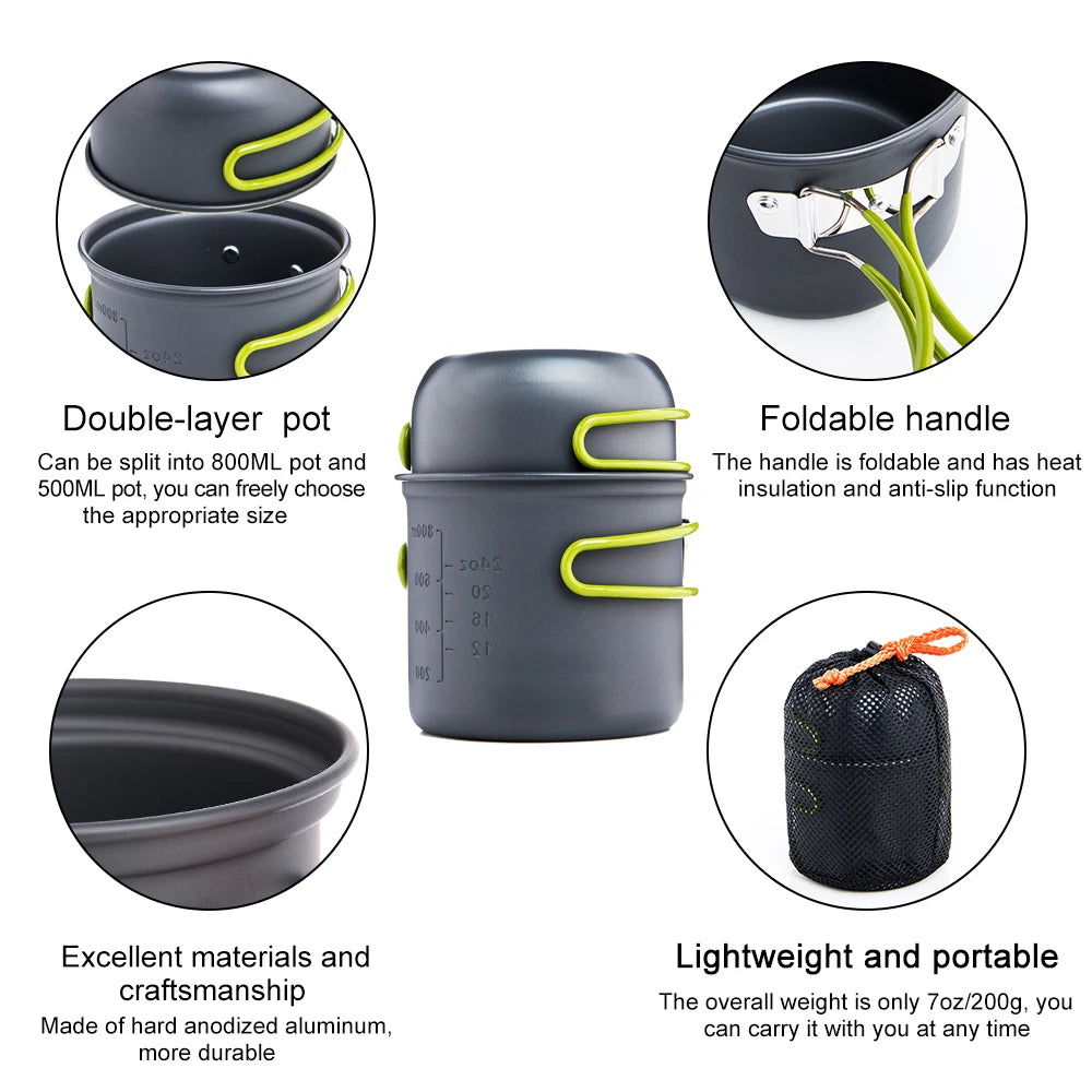 Outdoor Tableware Pot