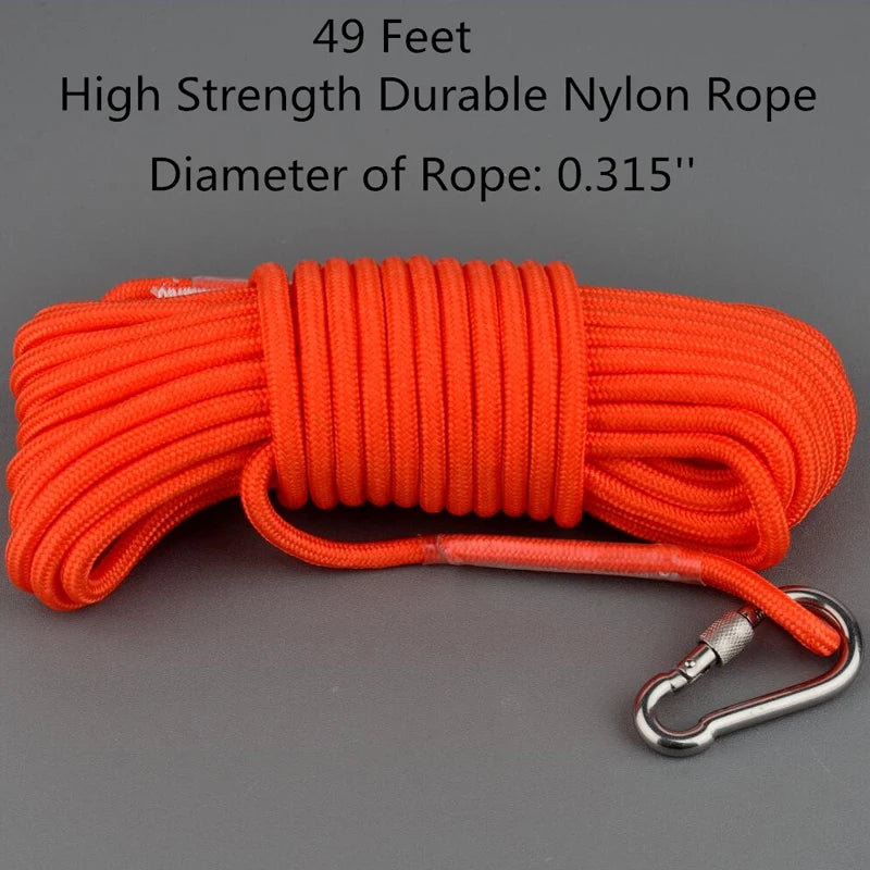 Fishing Magnetic N52 Magnet With 15m Rope Gloves Bag