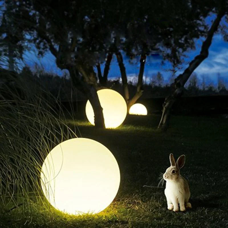 Rechargeable Outdoor LED Luminous Ball with 16 Colors