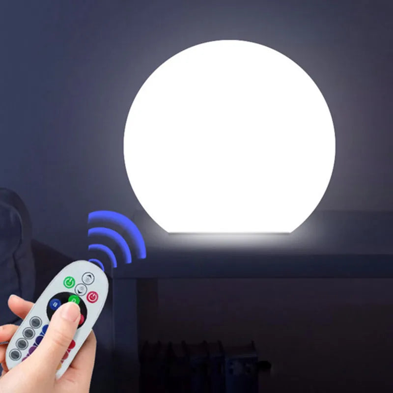 Rechargeable Outdoor LED Luminous Ball with 16 Colors