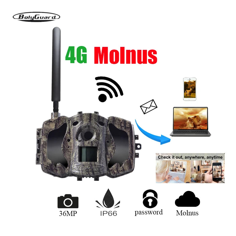 Hunting Camera 4G 36M 1080P HD