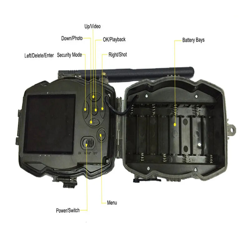 Hunting Camera 4G 36M 1080P HD