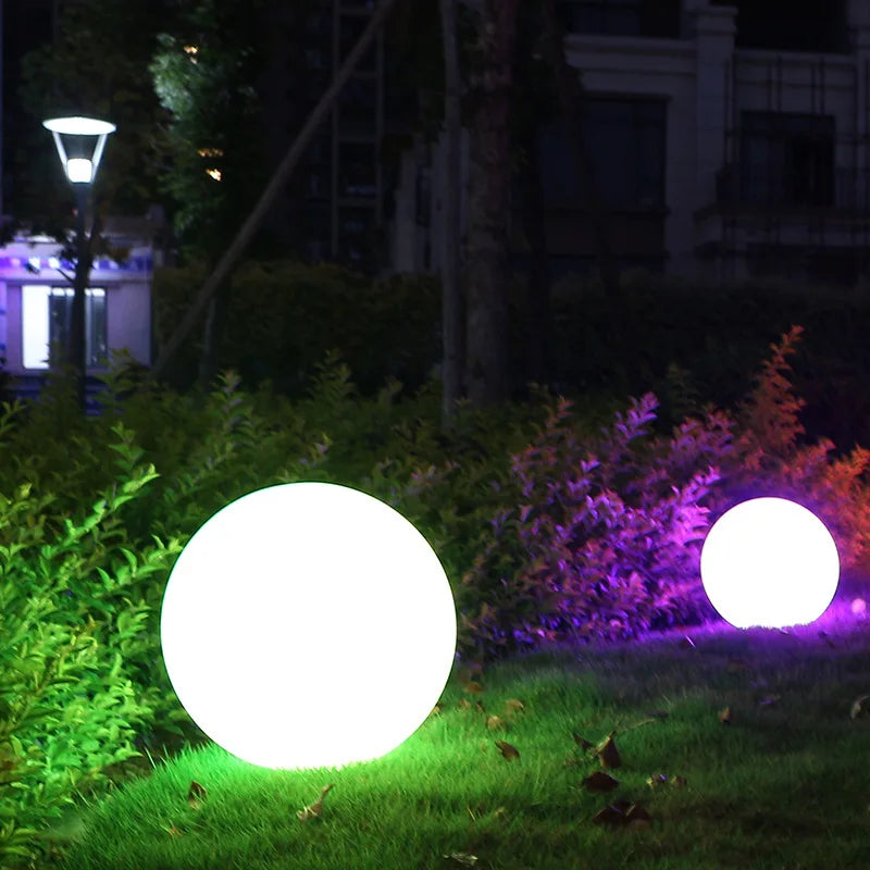 Rechargeable Outdoor LED Luminous Ball with 16 Colors