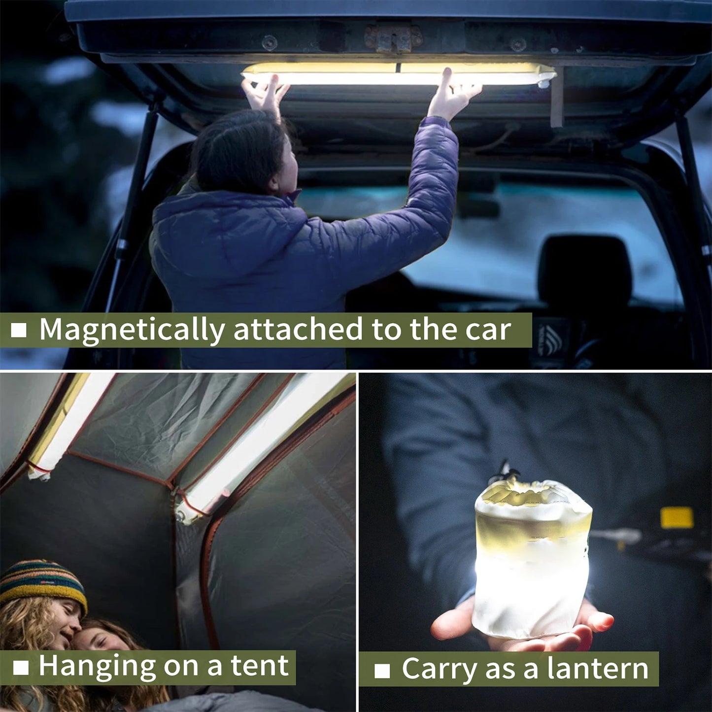 Rechargeable Portable Tent Lamp