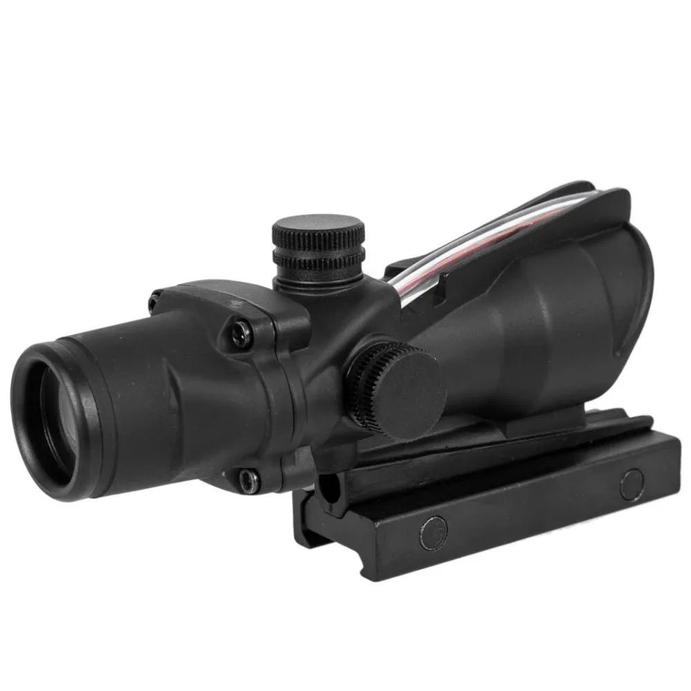Hunting Scopes Green Red Dot Illuminated Etched Reticle Tactical Optical Sight