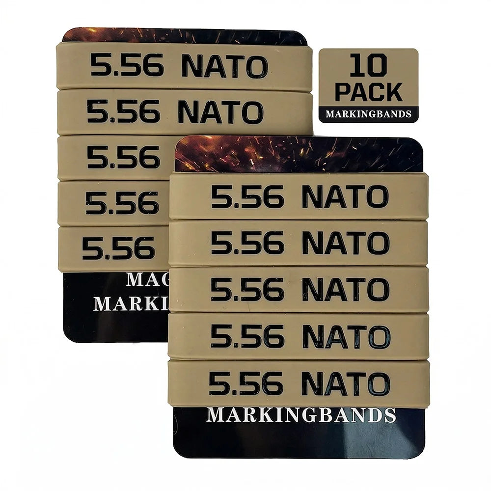 10 Pack 5.56 Mag Bands AR15 Magazine