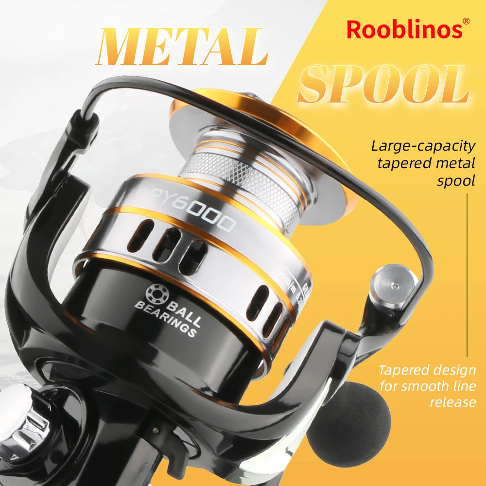 Fishing Reel Spinning Reel 5.2:1