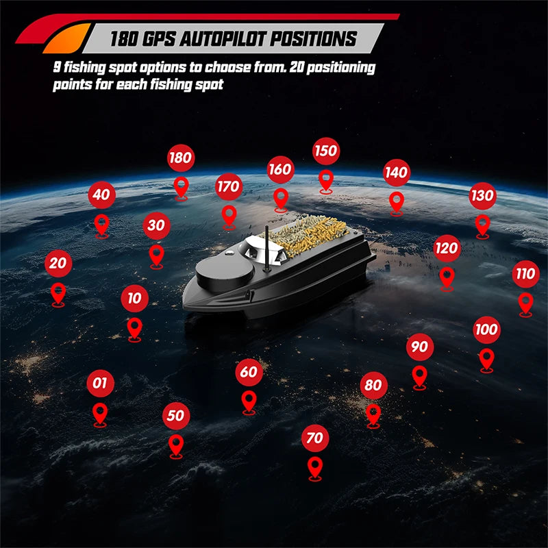 Bait Boat 12V 180