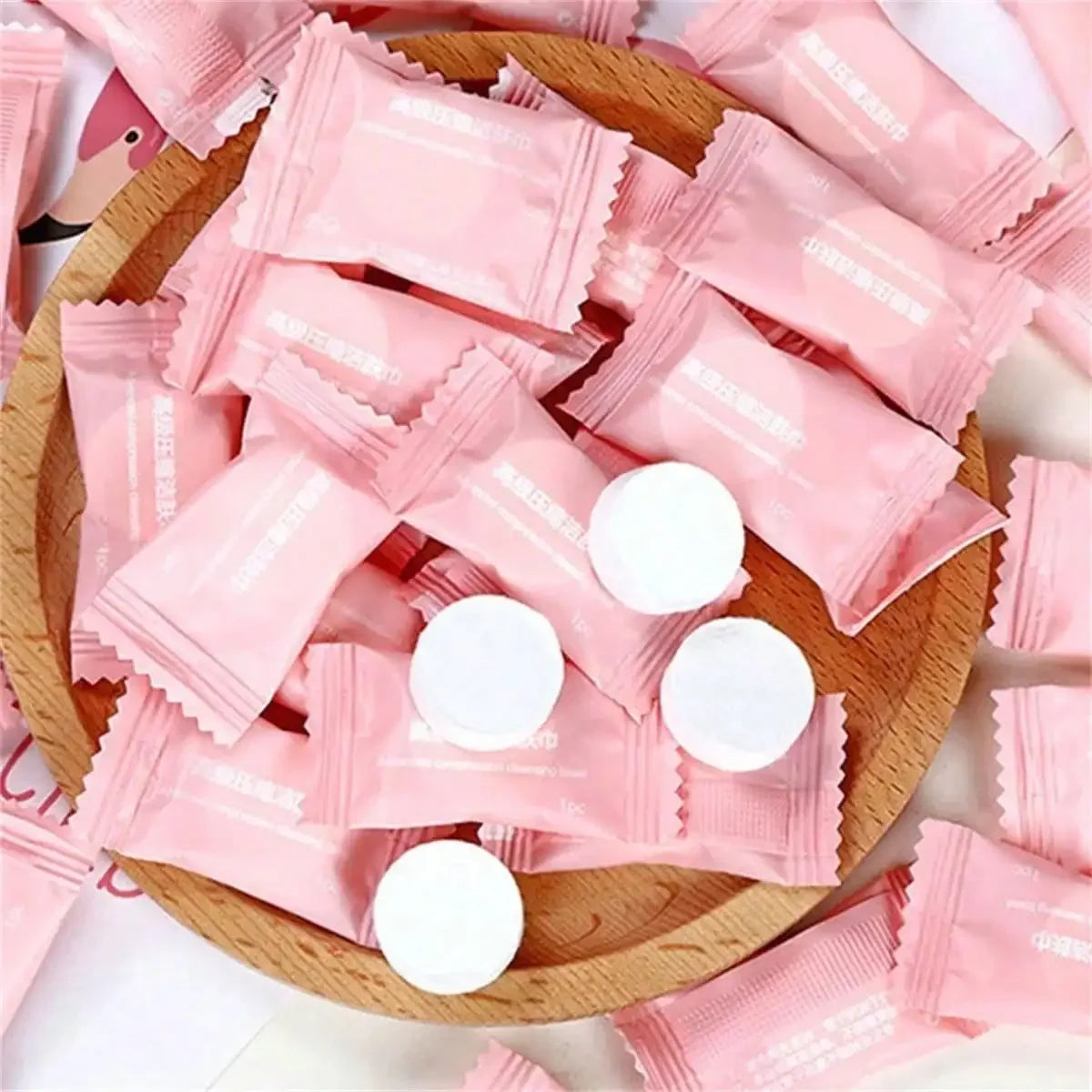 100pcs disposable compressed Face Towels