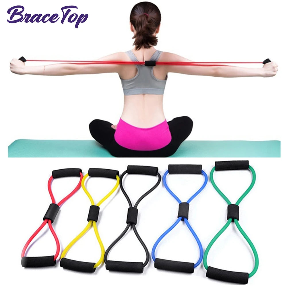 Yoga Resistance  Rope Workout Muscle