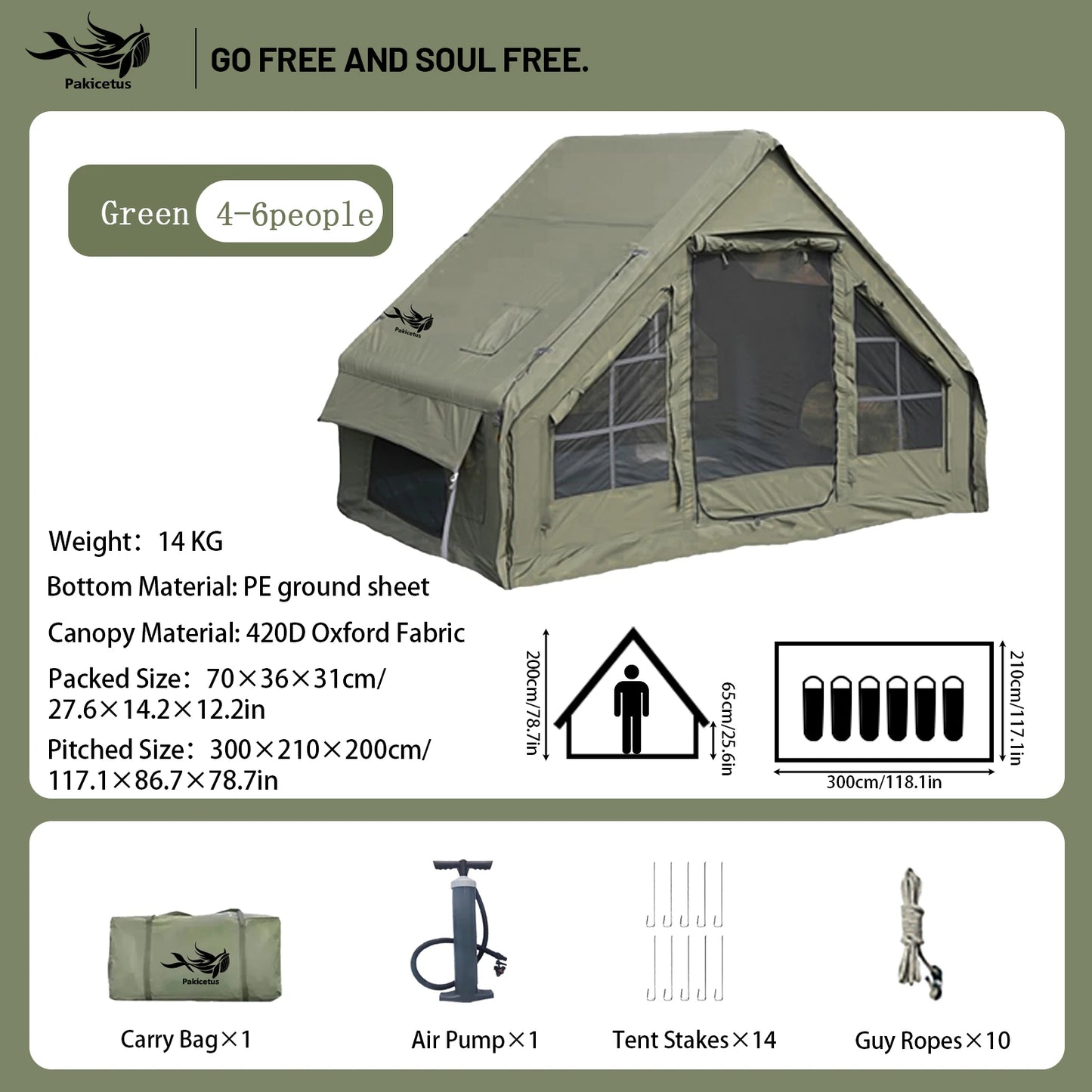 inflatable Camping Tent