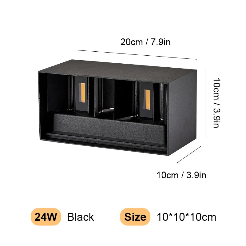 LED Wall Lamp 12W24W