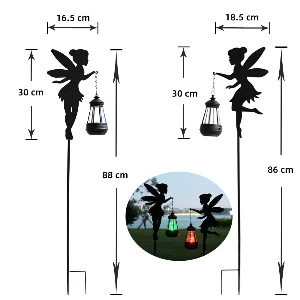 Solar Lights Outdoor Solar Watering Can