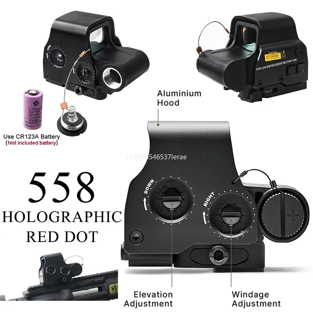 Holographic Collimator Red Dot Sight
