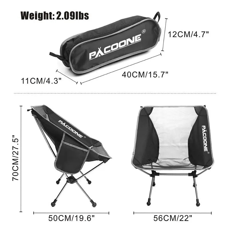 Travel folding outdoor chair