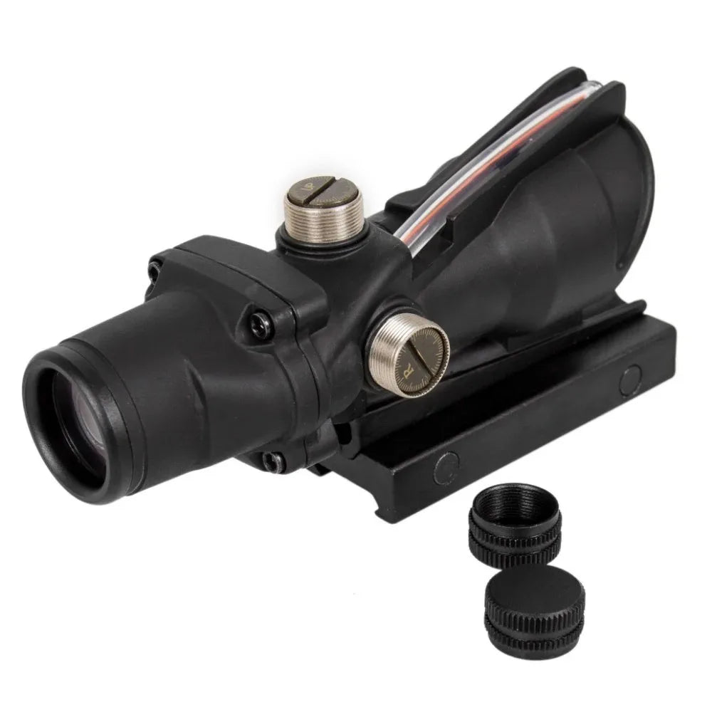 Hunting Scopes Green Red Dot Illuminated Etched Reticle Tactical Optical Sight