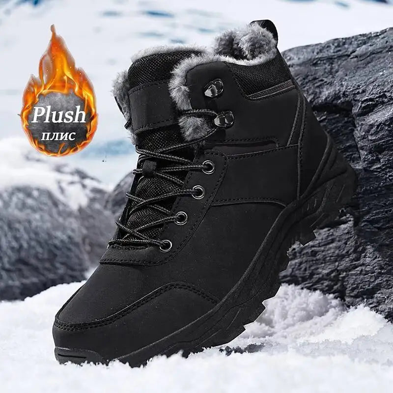 Fleece-Lined Men's Boots