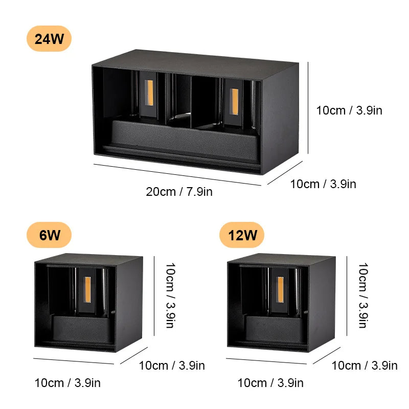 LED Wall Lamp 12W24W