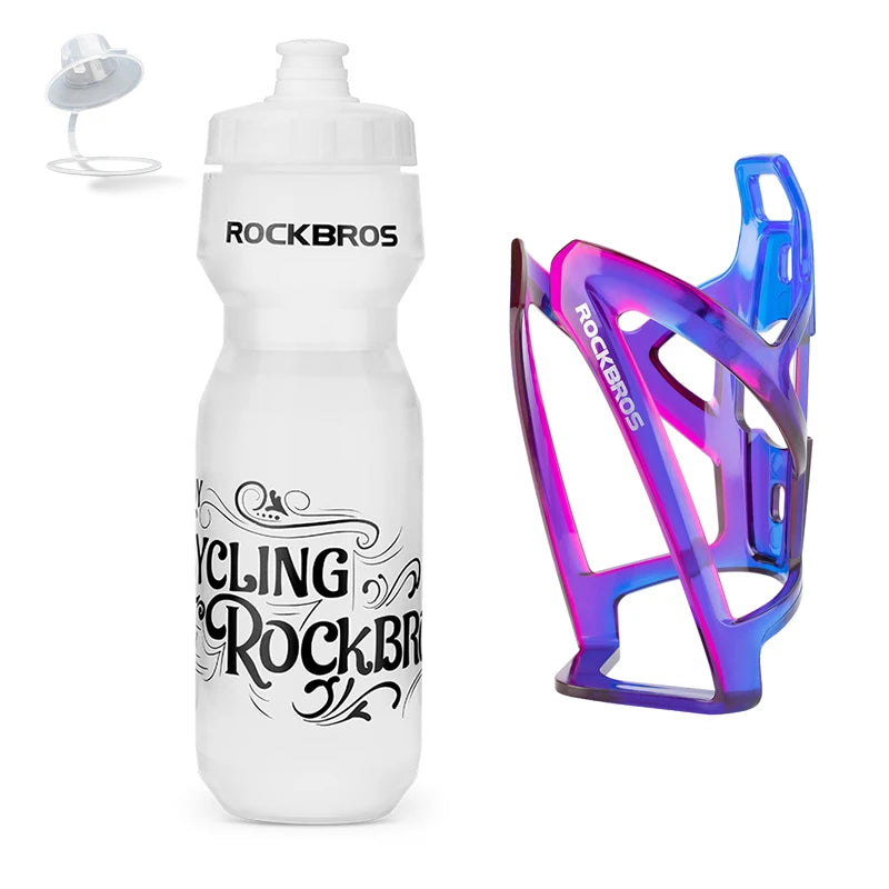 750ml Bicycle Bottle With Holder Cage