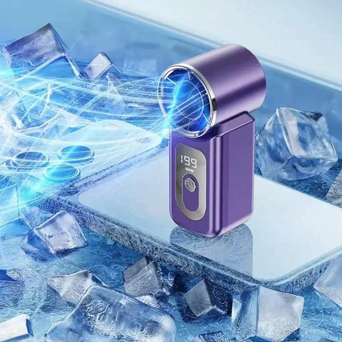 Mini Handheld USB Turbo Fan High Capacity Battery