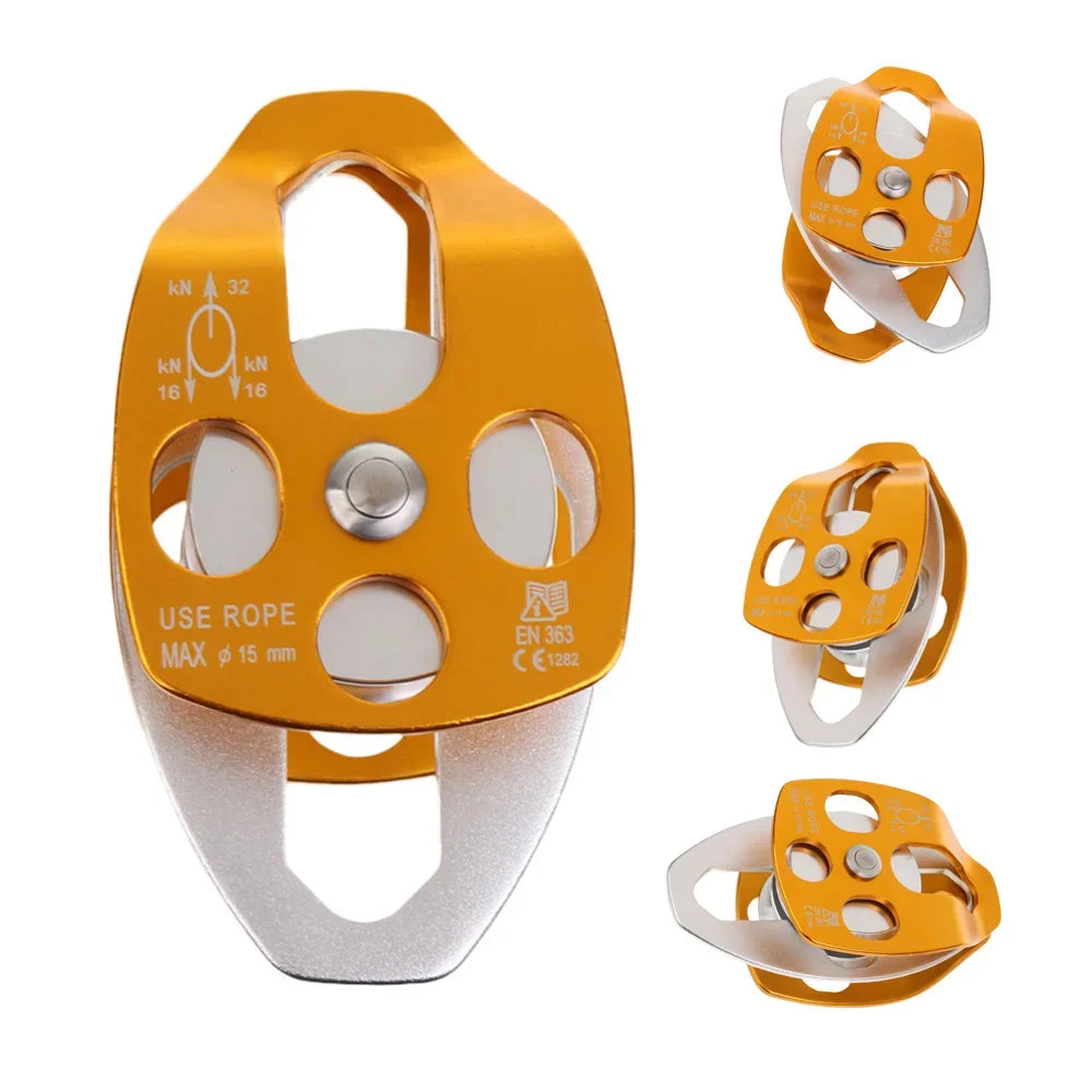 Double Pulley for Rock Climbing