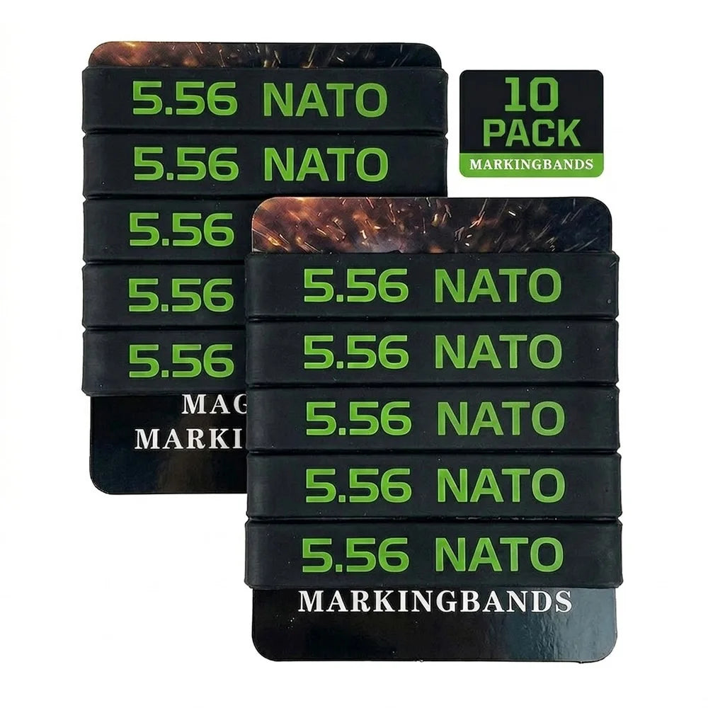 10 Pack 5.56 Mag Bands AR15 Magazine