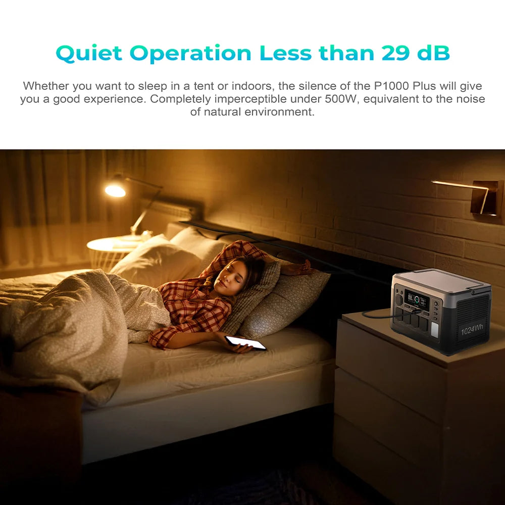 Portable Power Station, 1024Wh