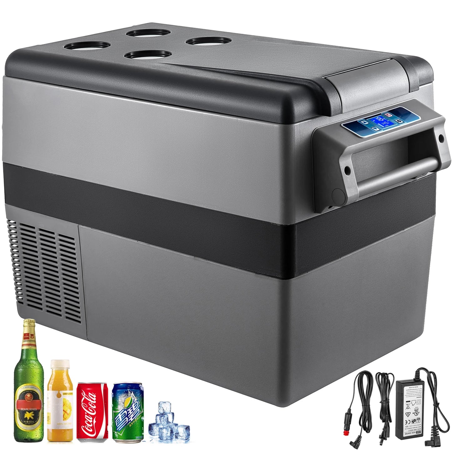 Mini Fridge Freezer Portable