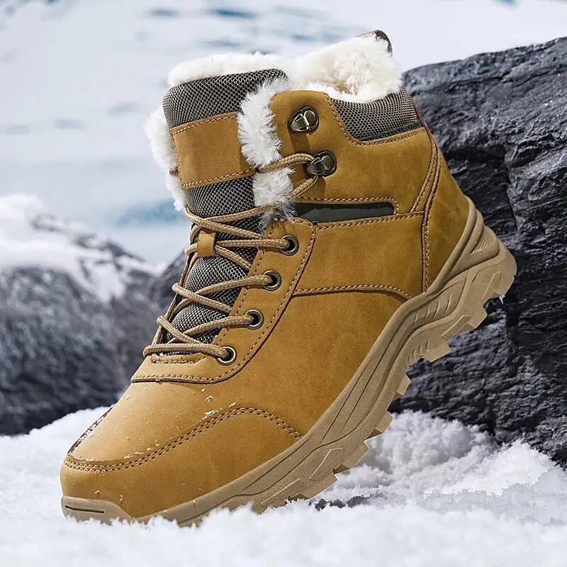 Fleece-Lined Men's Boots