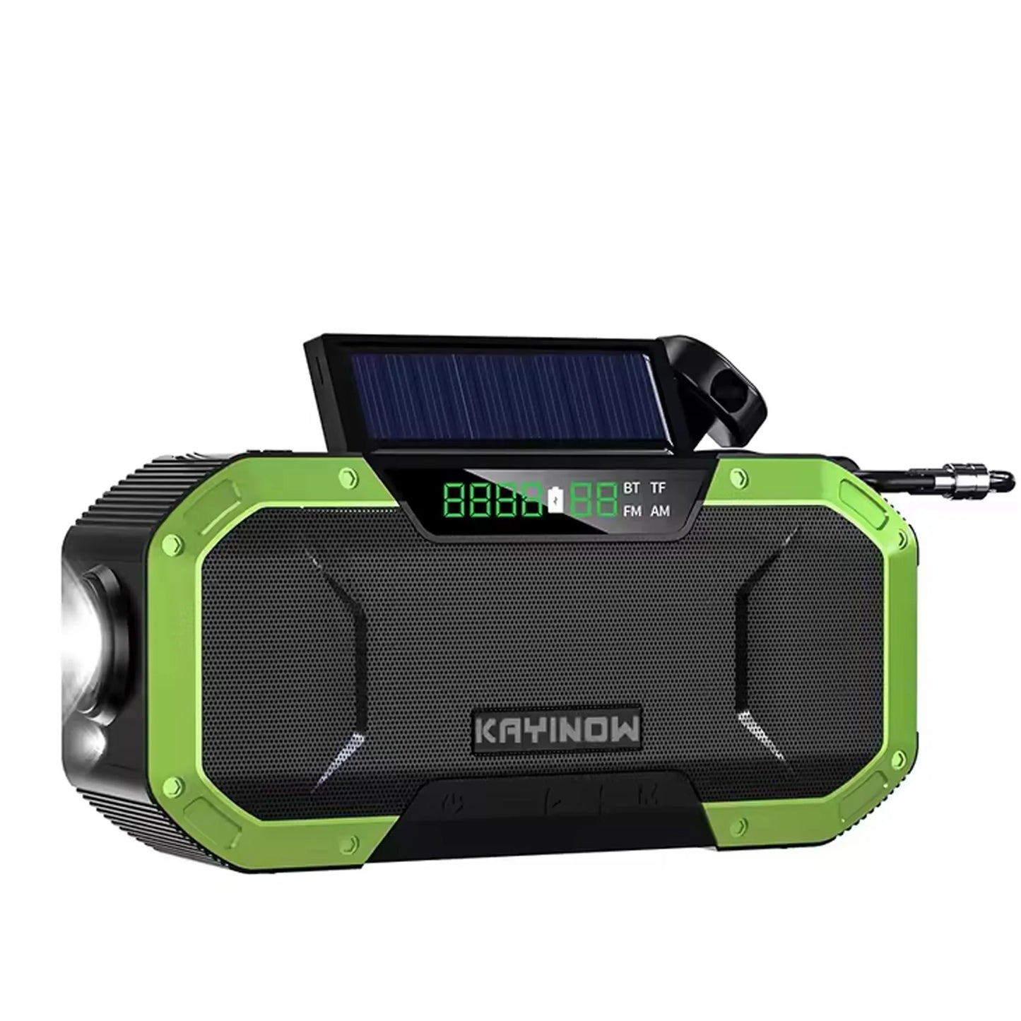 Emergency Solar Weather Radio 5000mAh Power