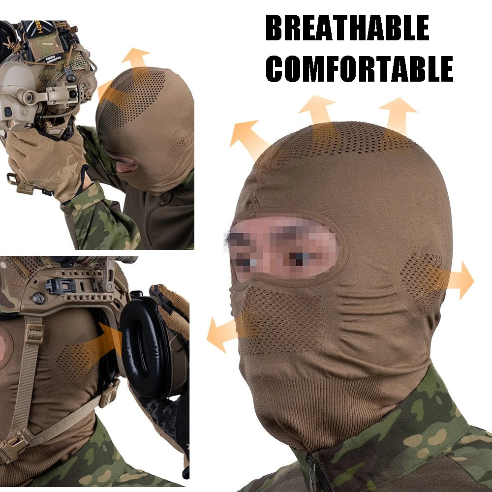 Full Face Mask with Steel Mesh Protection