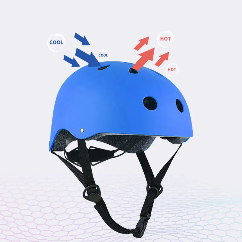 Adjustable Adult Children Skateboard Helmet