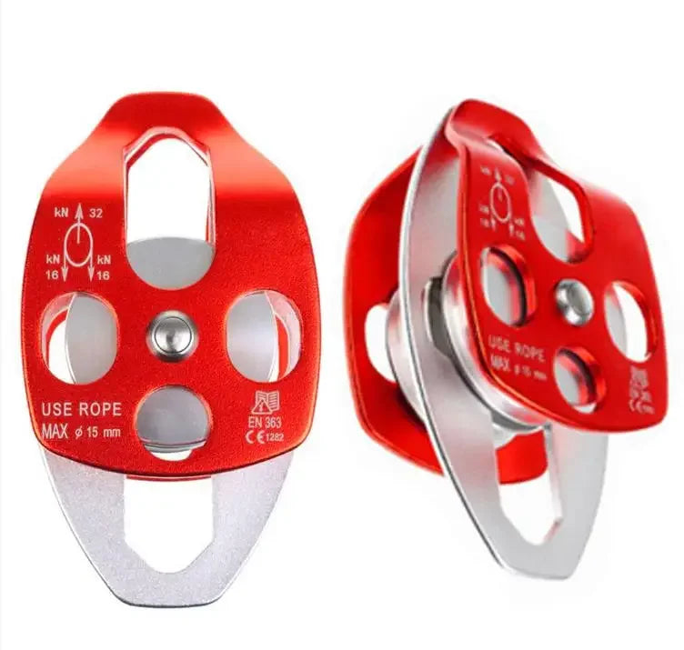Double Pulley for Rock Climbing