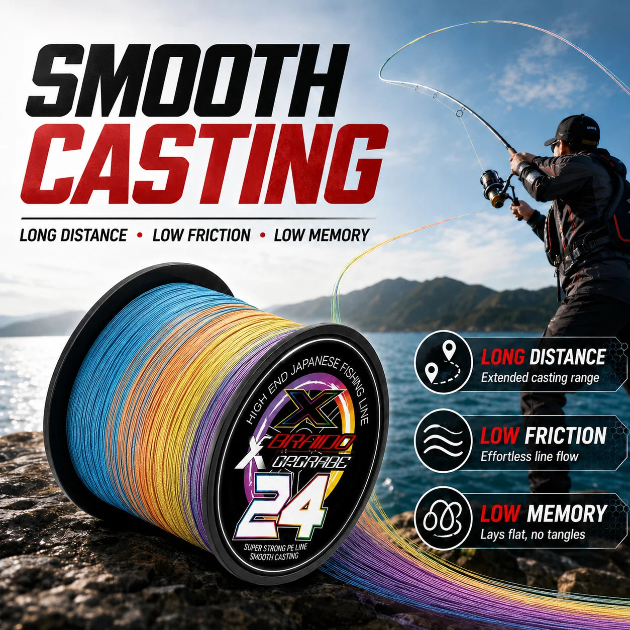 Braided Fishingline HighStrength