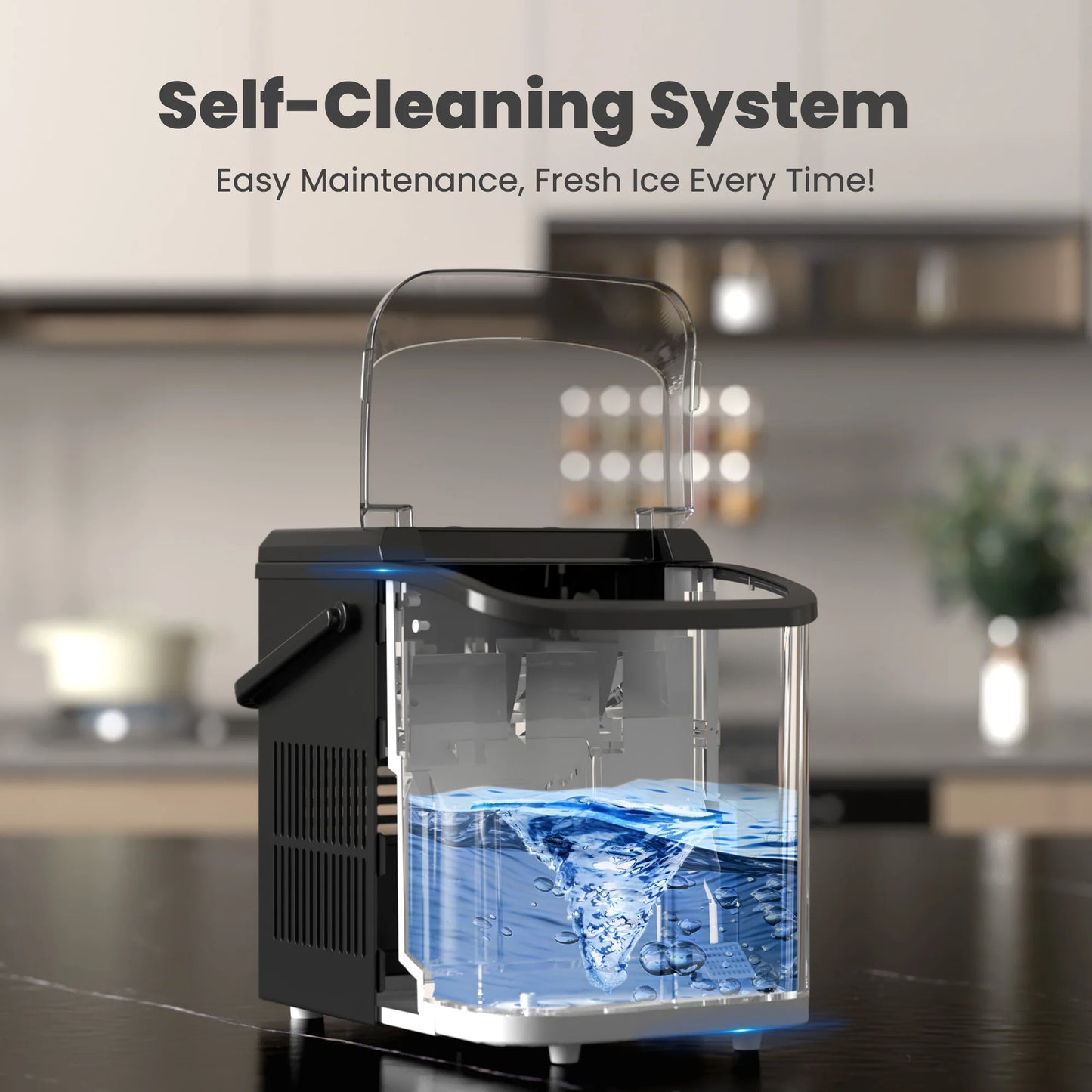 Ice Machine Countertop Self-Cleaning