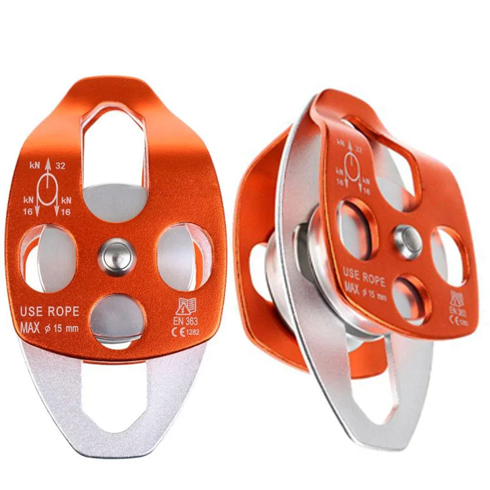 Double Pulley for Rock Climbing