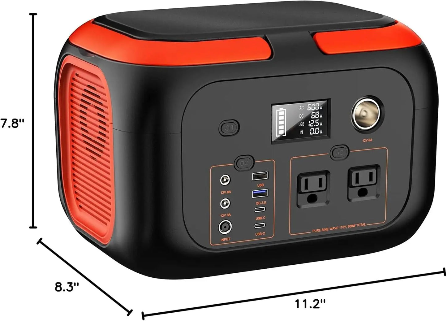 Portable Power Station Solar Generator Storage