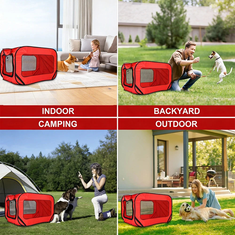 Pet Carrier Foldable Dog Crate