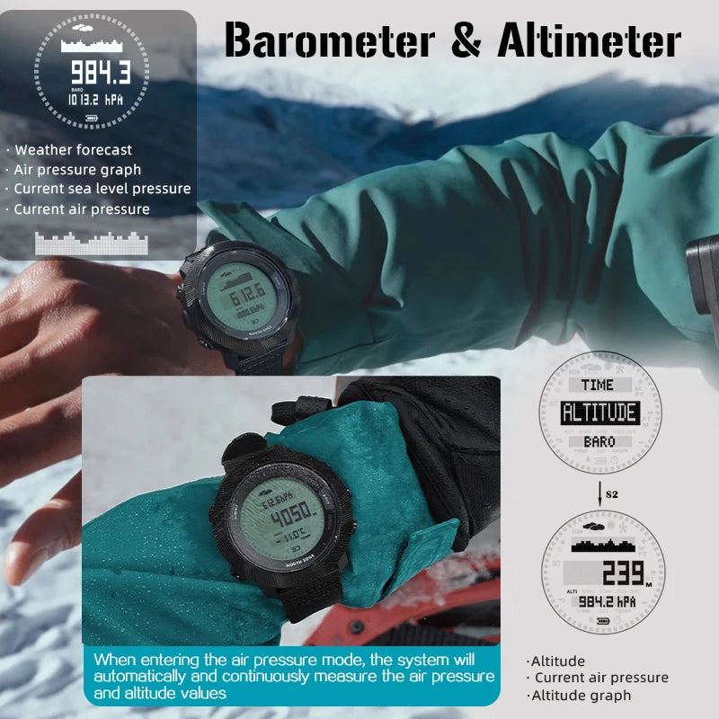 Free Dive Digital Watch Outdoor Sports Swimming