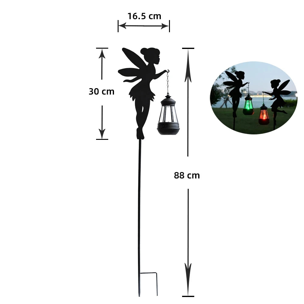 Solar Lights Outdoor Solar Watering Can