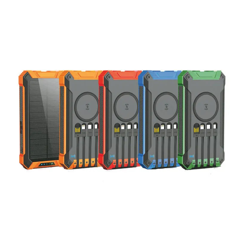 Solar Power Bank Wireless 200000mAh