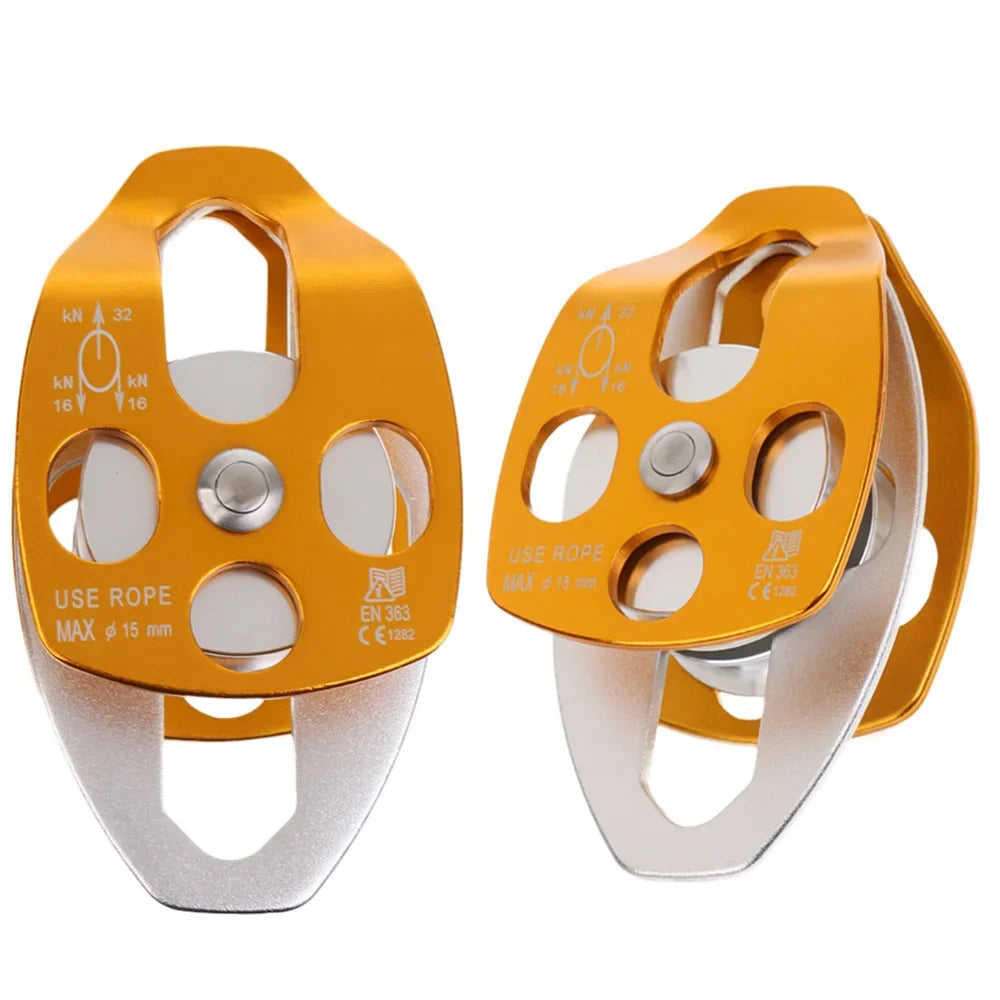 Double Pulley for Rock Climbing