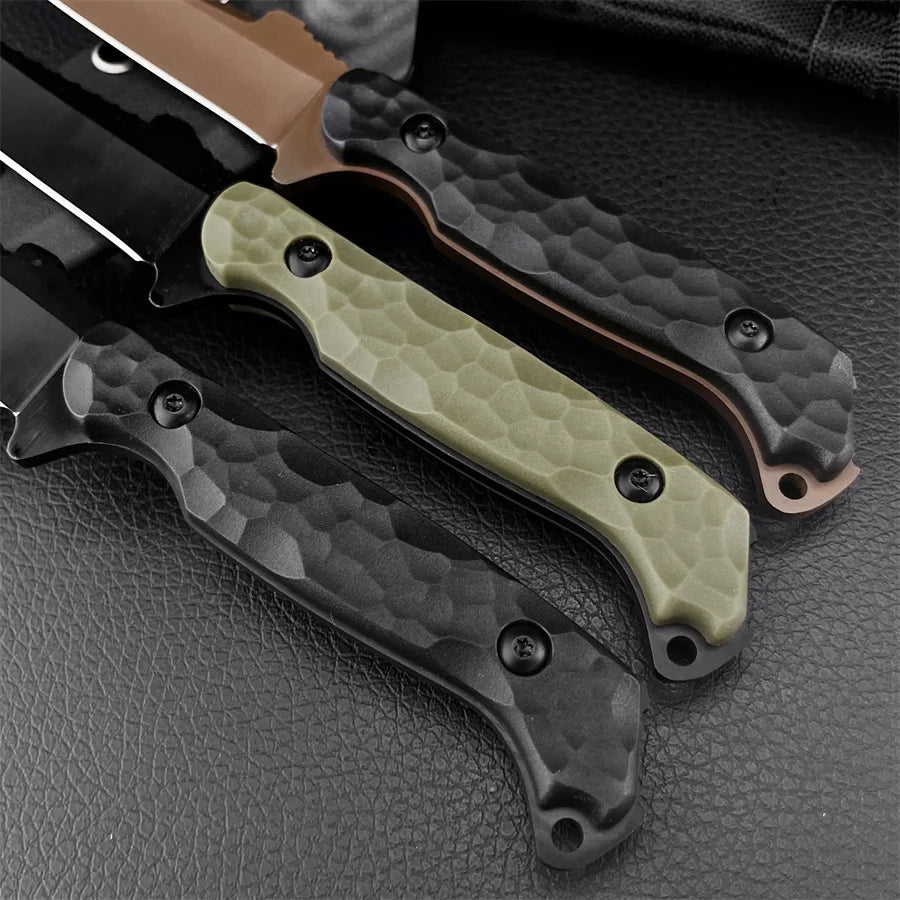 Outdoor Survival Knife - 10" V-Grind Blade